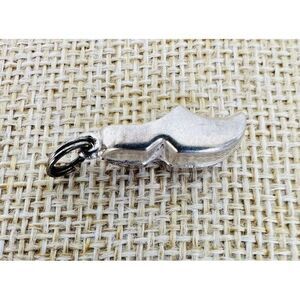 925 Sterling Silver Dutch Clog Shoe Charm Pendant Charm‎ Vintage